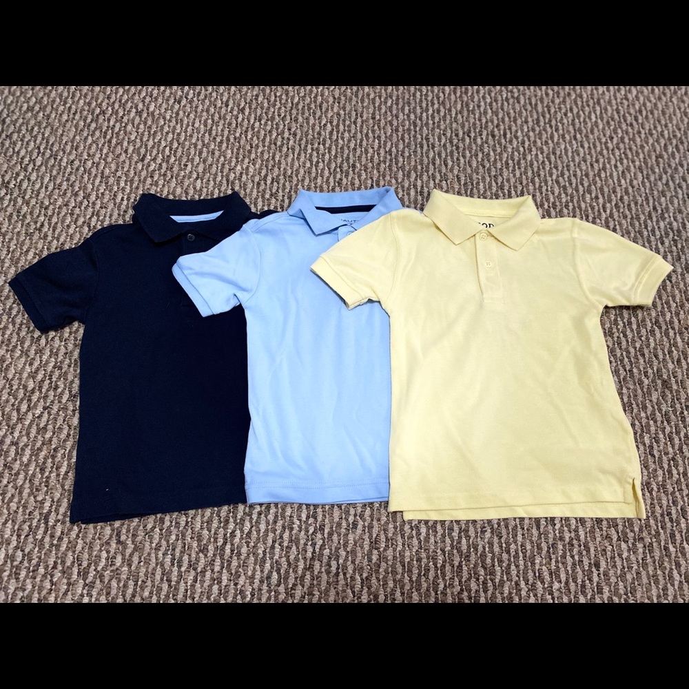 Boys uniform polos